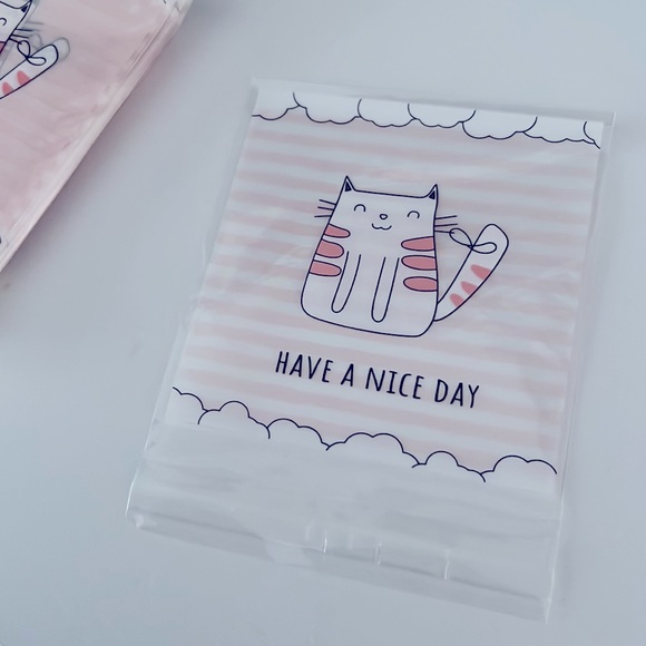 3/25$ 25 pcs Have a Nice Day Treat Bags Favor Bags 3.8"x3.8" Inches - Picture 4 of 7